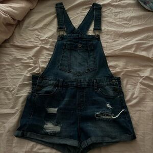 Blue Spice Overall shorts